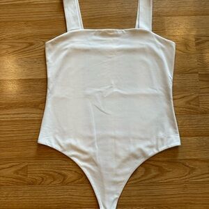 nuuds White Bodysuit